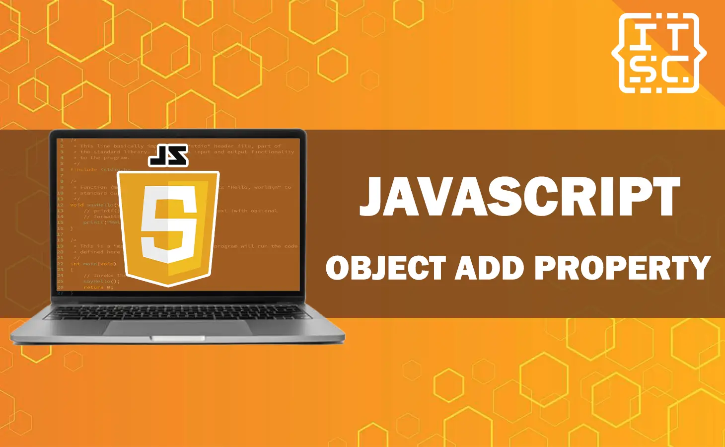Javascript object add property