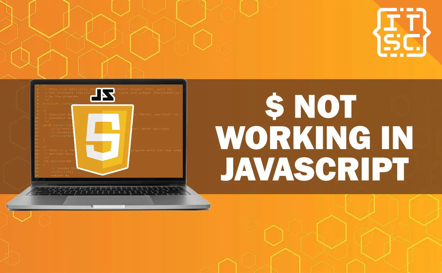 $ Not Working in JavaScript