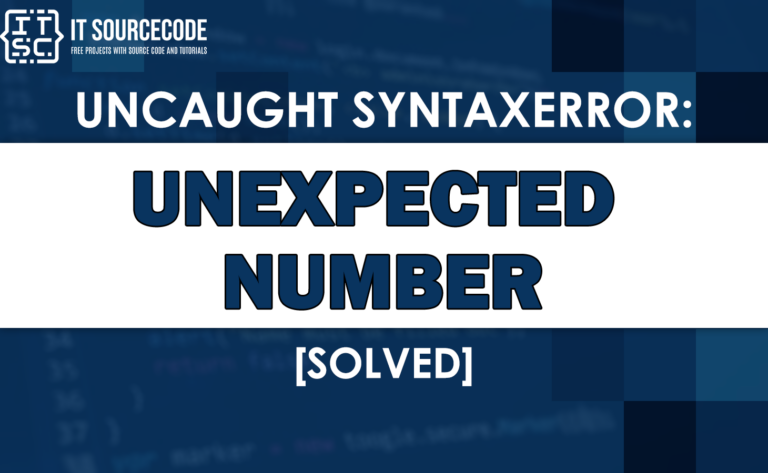 Uncaught syntaxerror unexpected number