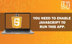 You need to enable javascript to run this app. [SOLVED]
