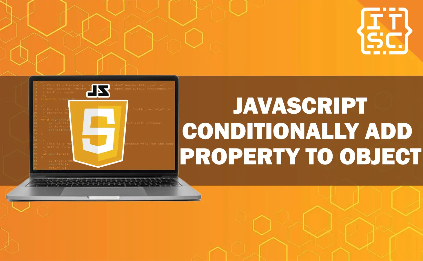javascript conditionally add property to object