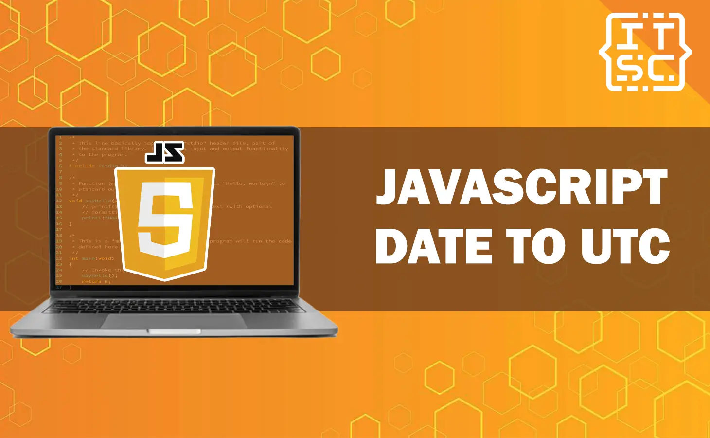 javascript date to utc