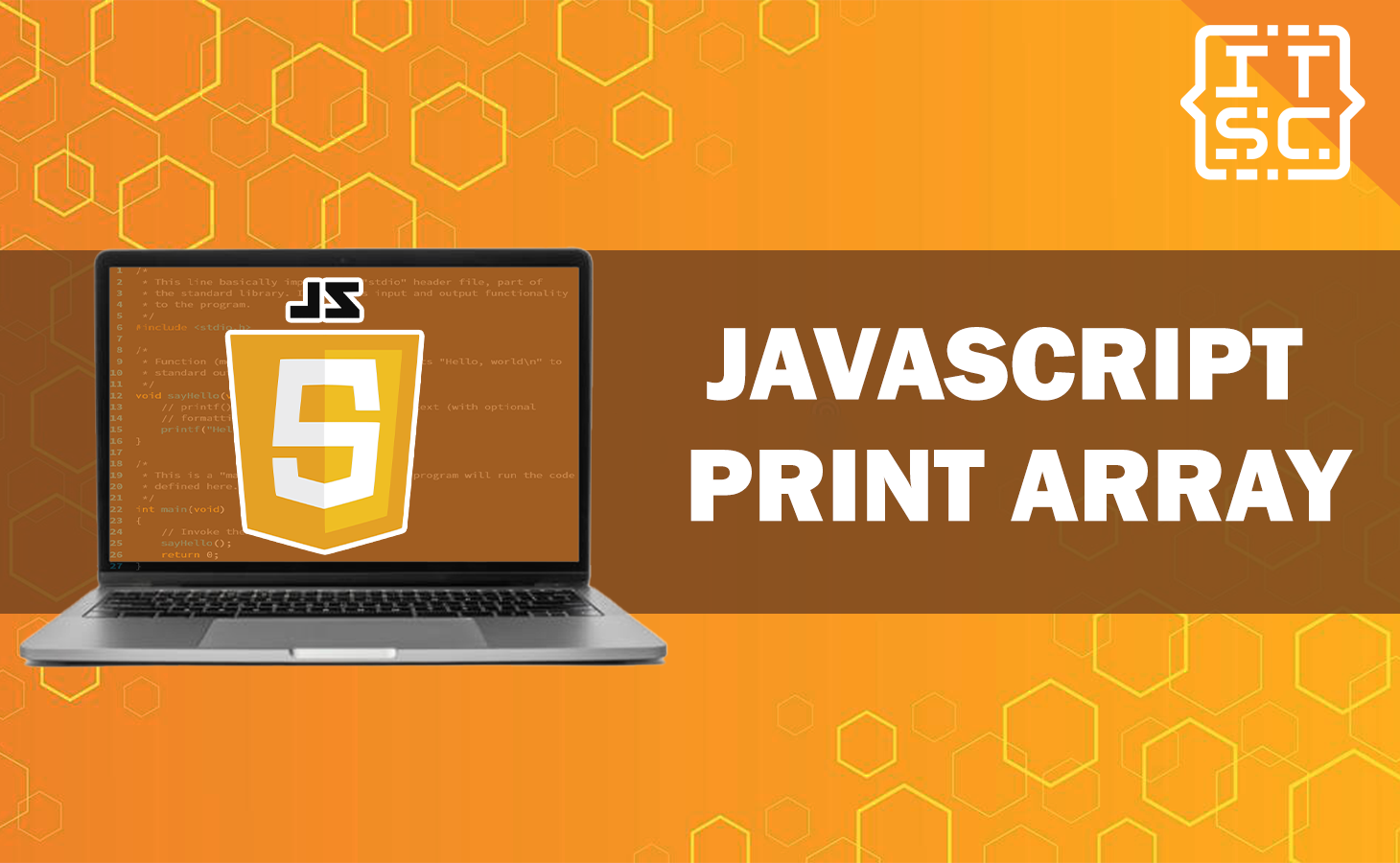 javascript print array