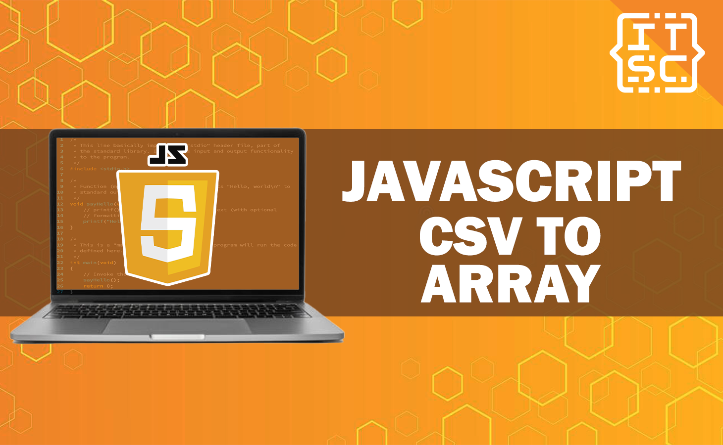 javascript to csv to array