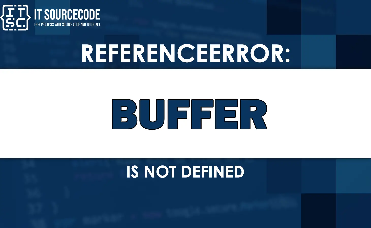 referenceerror buffer is not defined