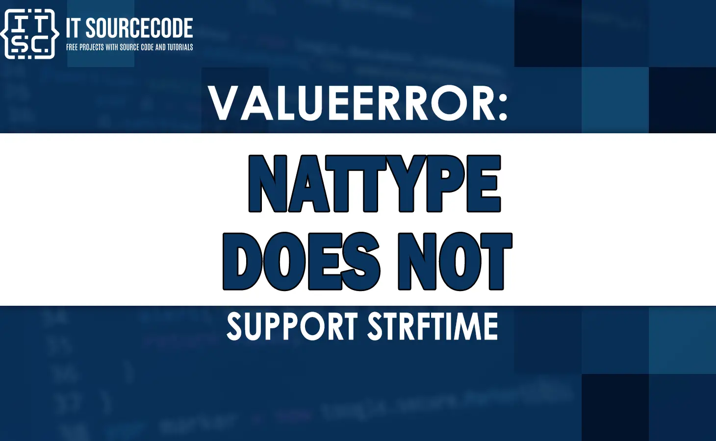 valueerror nattype does not support strftime