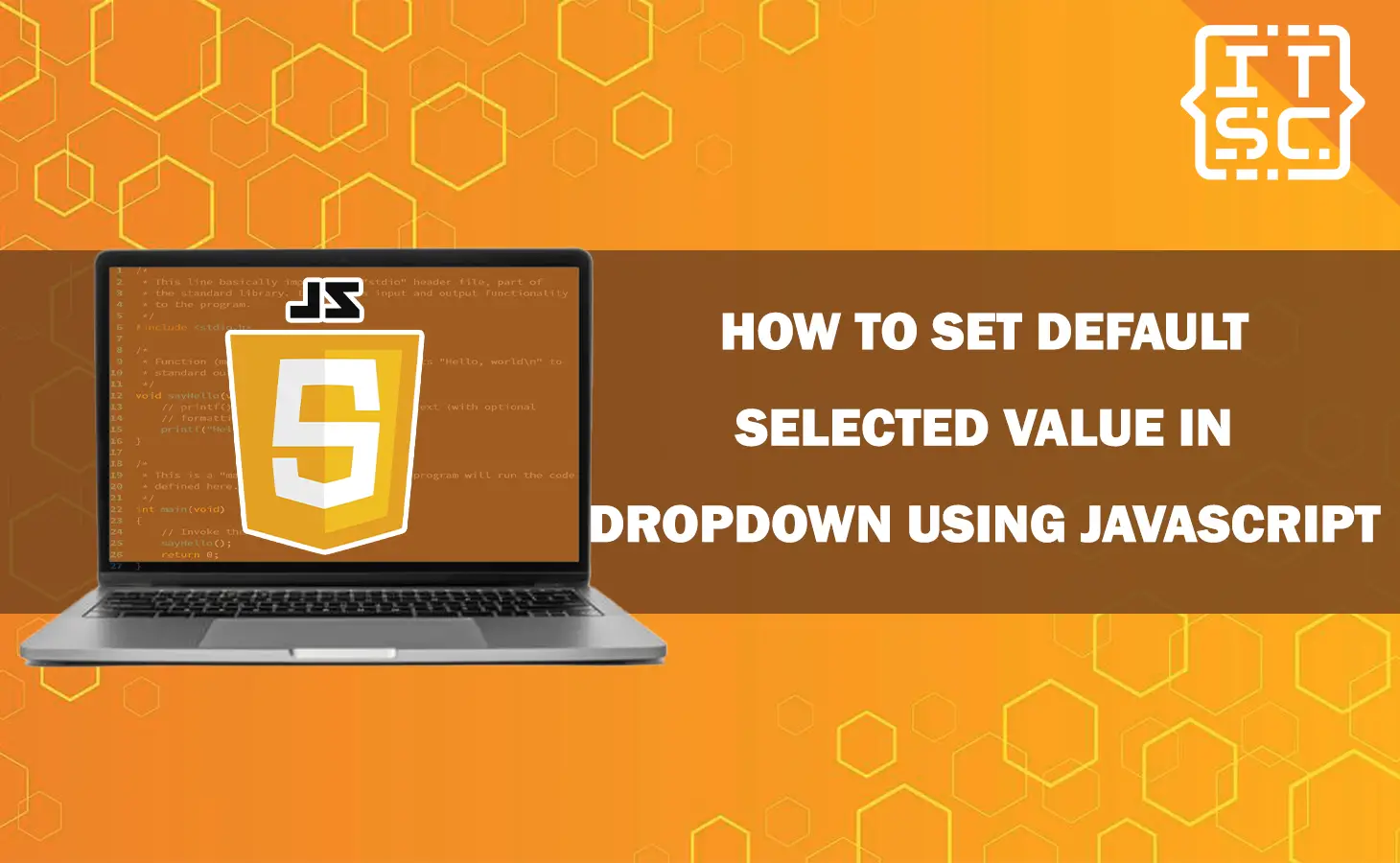 How to Set Default Selected Value in Dropdown Using JavaScript
