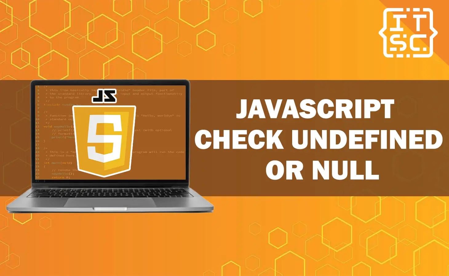 How to check if variable is undefined or null in JavaScript?