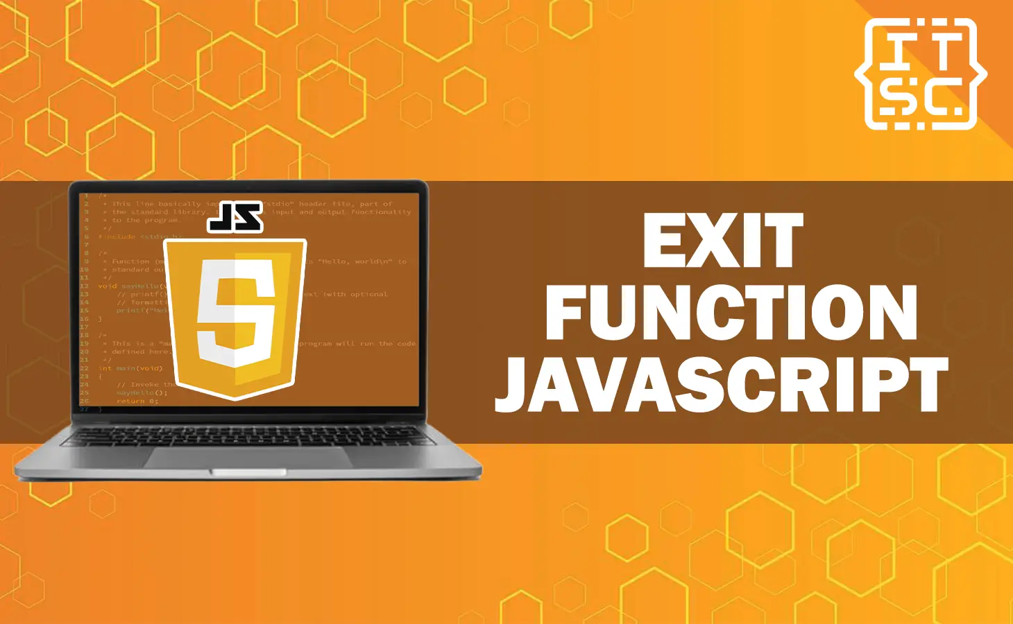 How to exit a function in JavaScript?