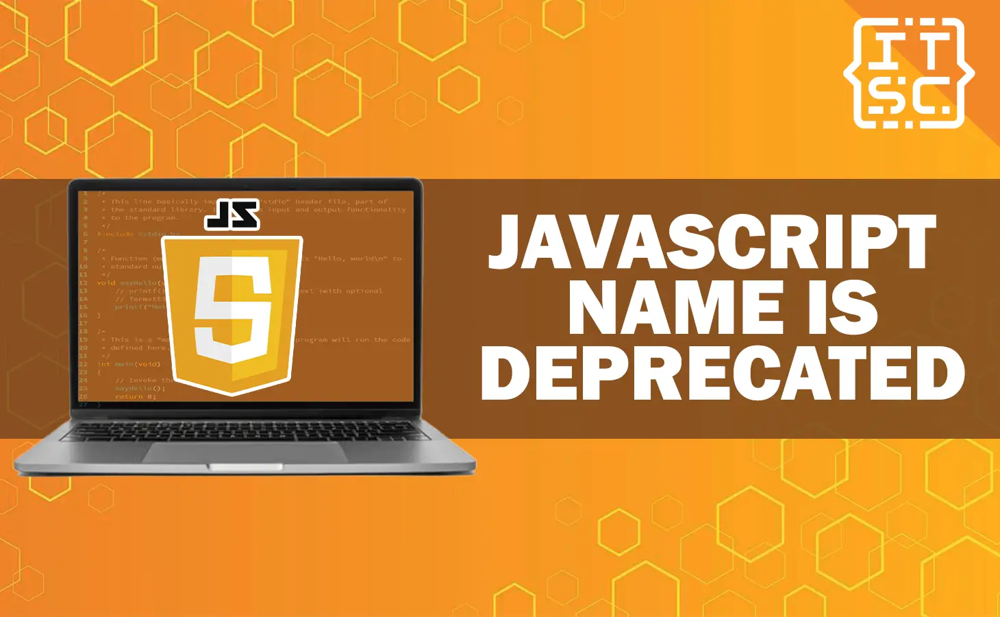 How to fix a deprecated name in JavaScript?