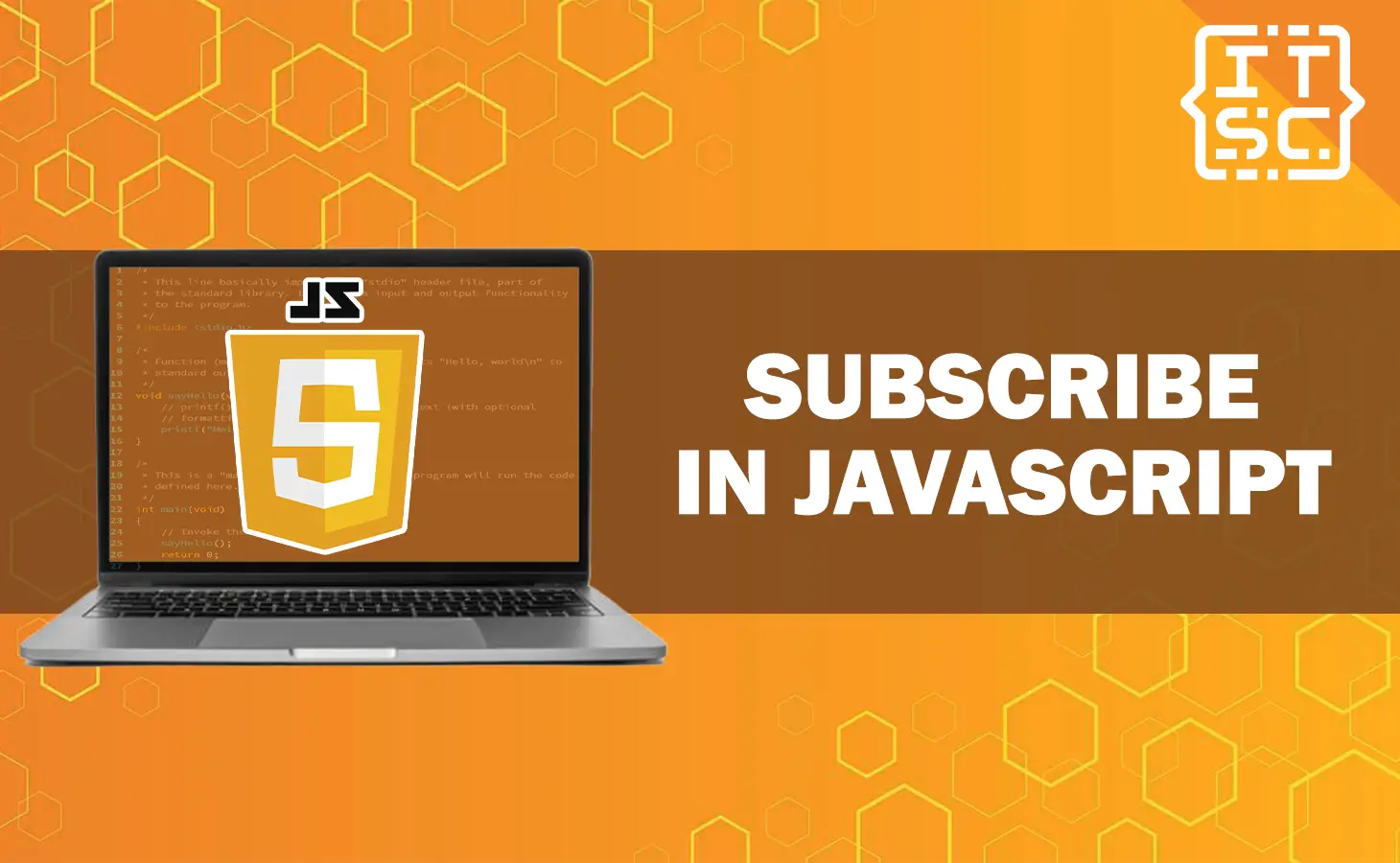 How to use the subscribe method in JavaScript