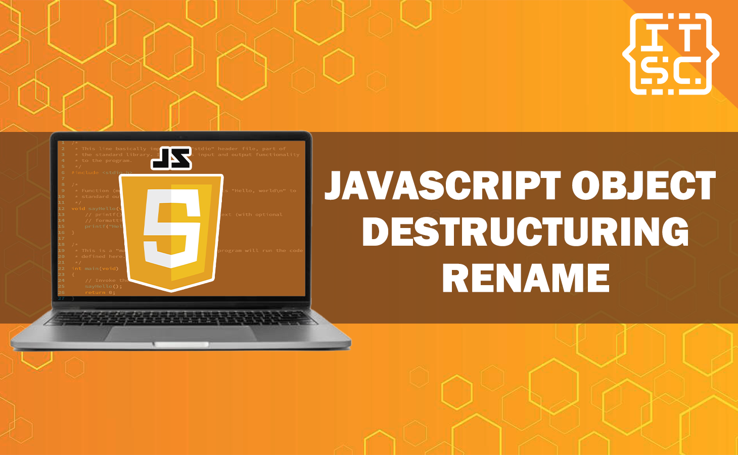Object Destructuring and Rename Property in JavaScript
