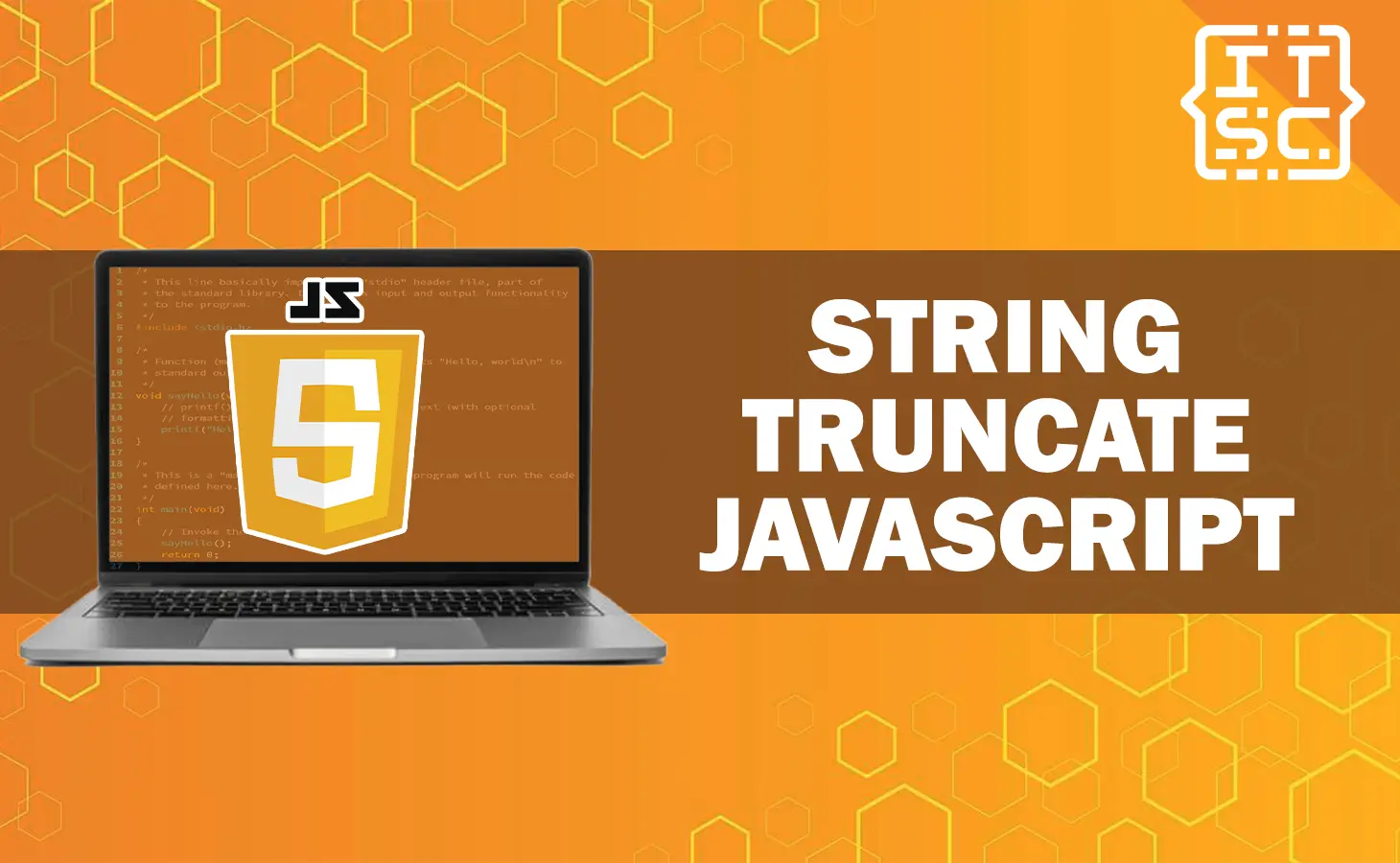 String Truncate JavaScript