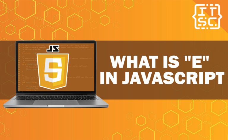 What is the "e" in JavaScript functions and why is it important?