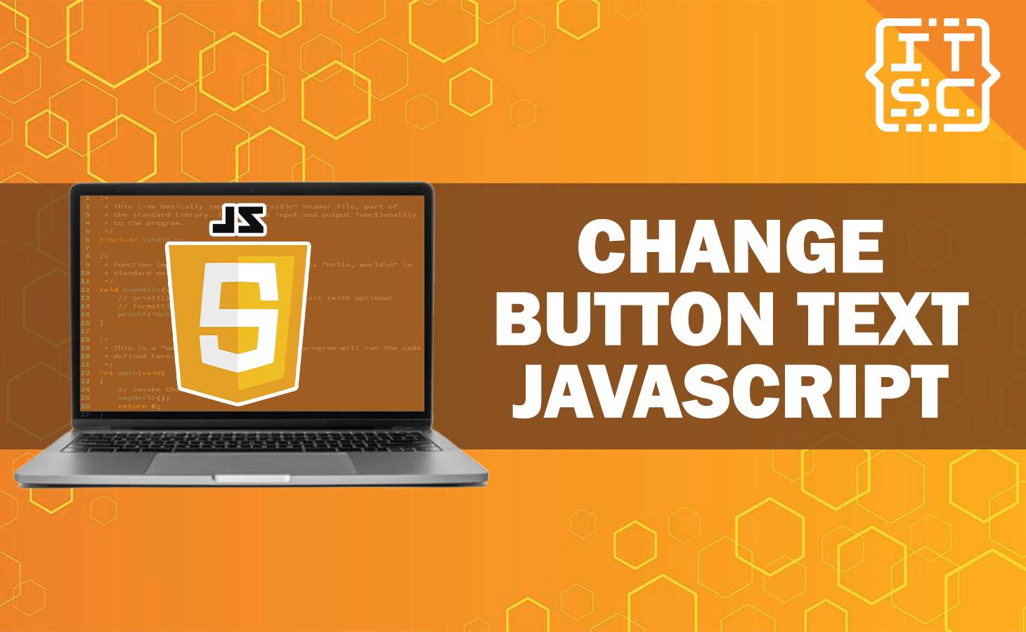 change button text JavaScript