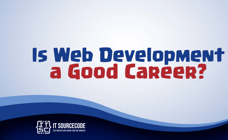 is web development a good career