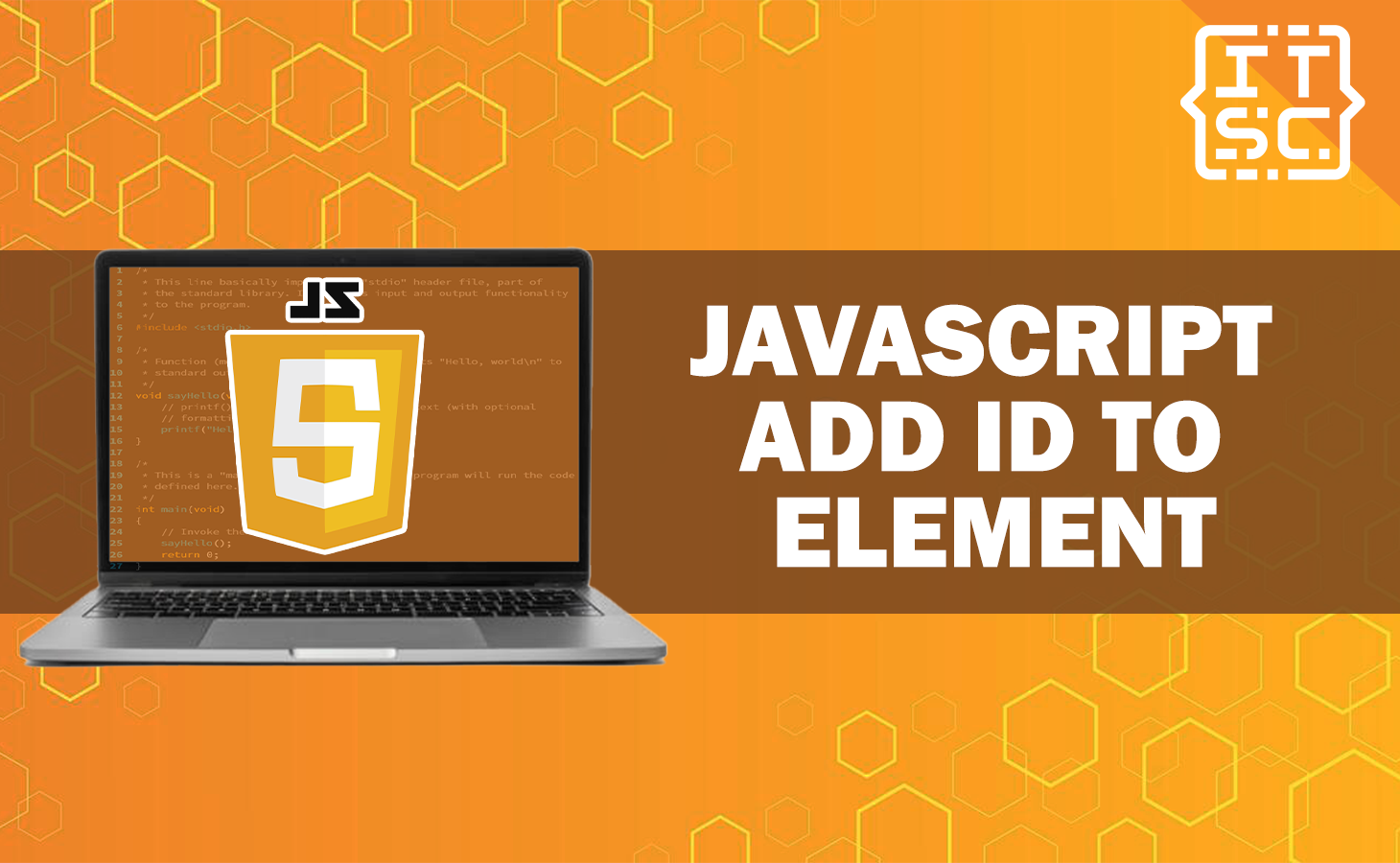 javascript add id to element