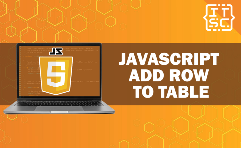 javascript add row to table