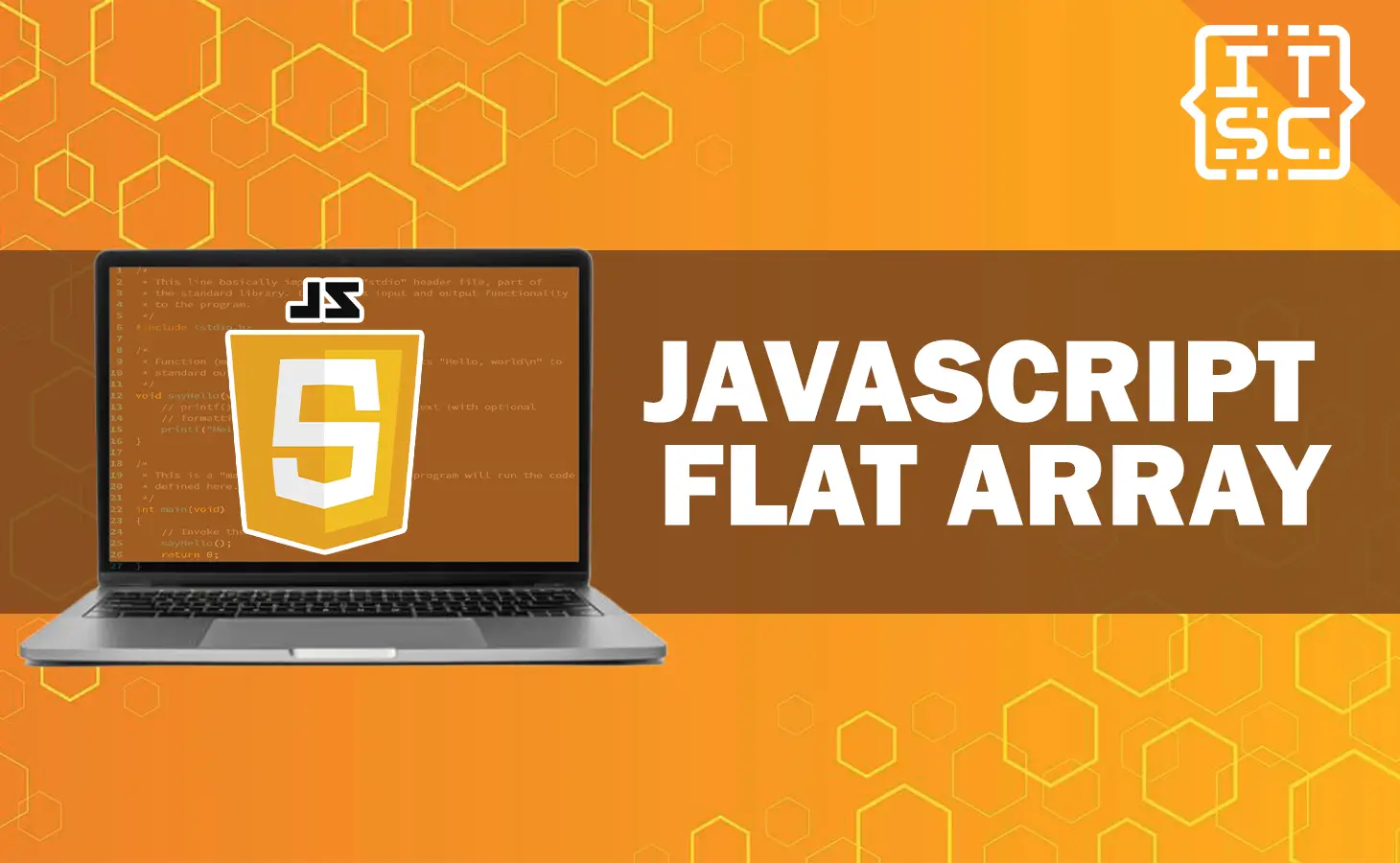javascript flat array