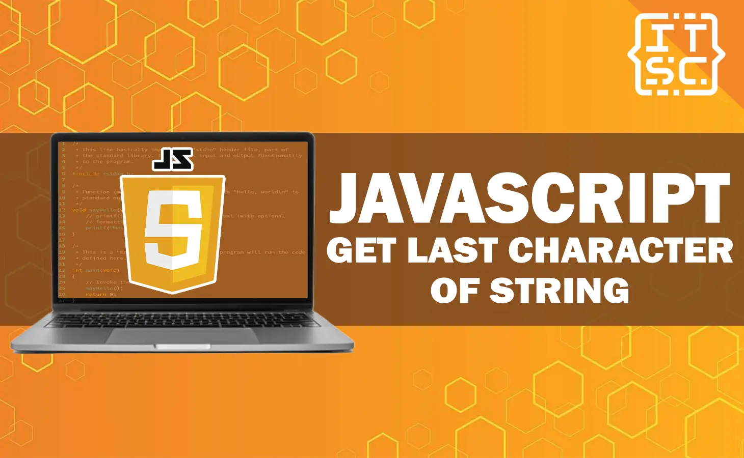 javascript get last character of string