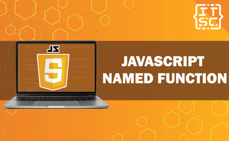 javascript named function