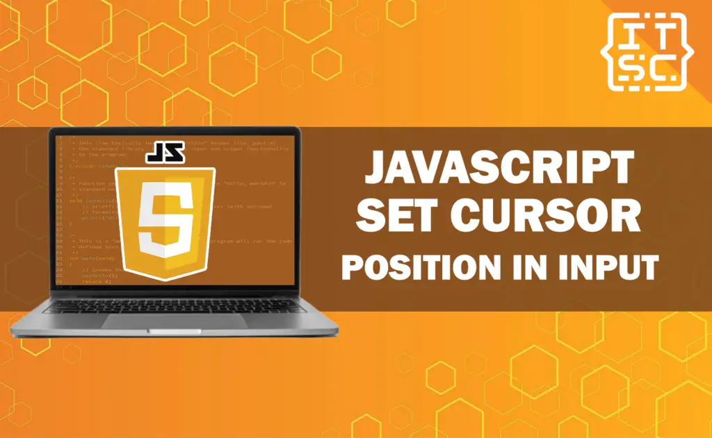 javascript text input cursor position