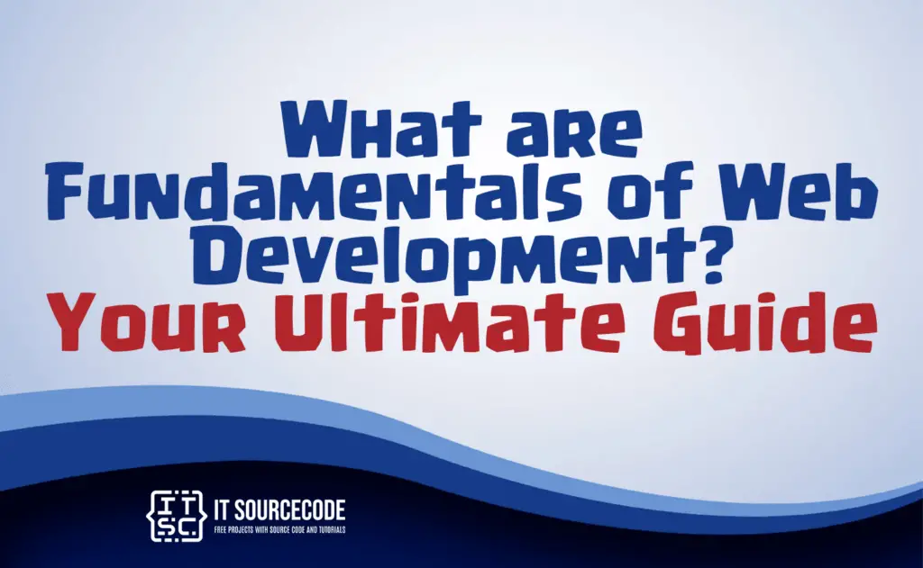 what are fundamentals of web development
