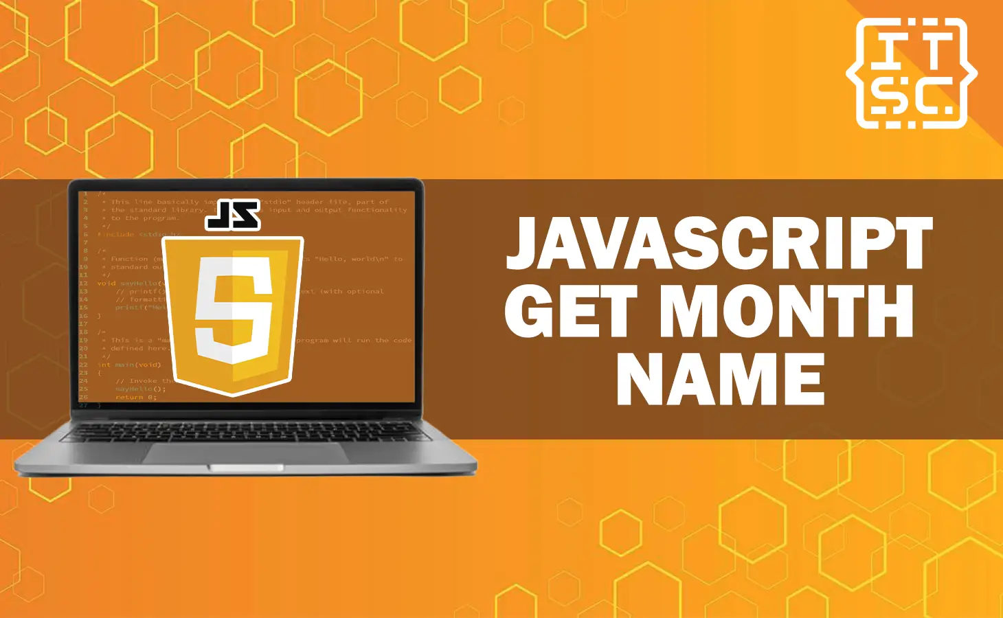 JavaScript Get Month Name