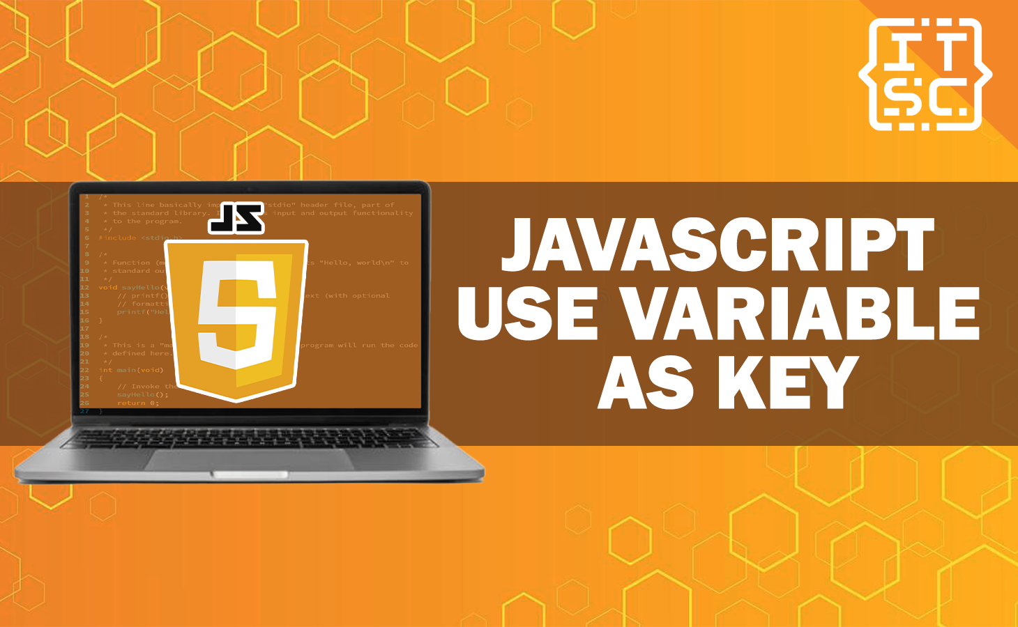 JavaScript Use Variable as Key