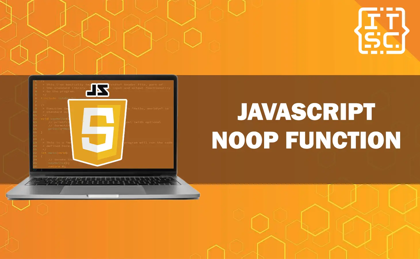JavaScript noop function