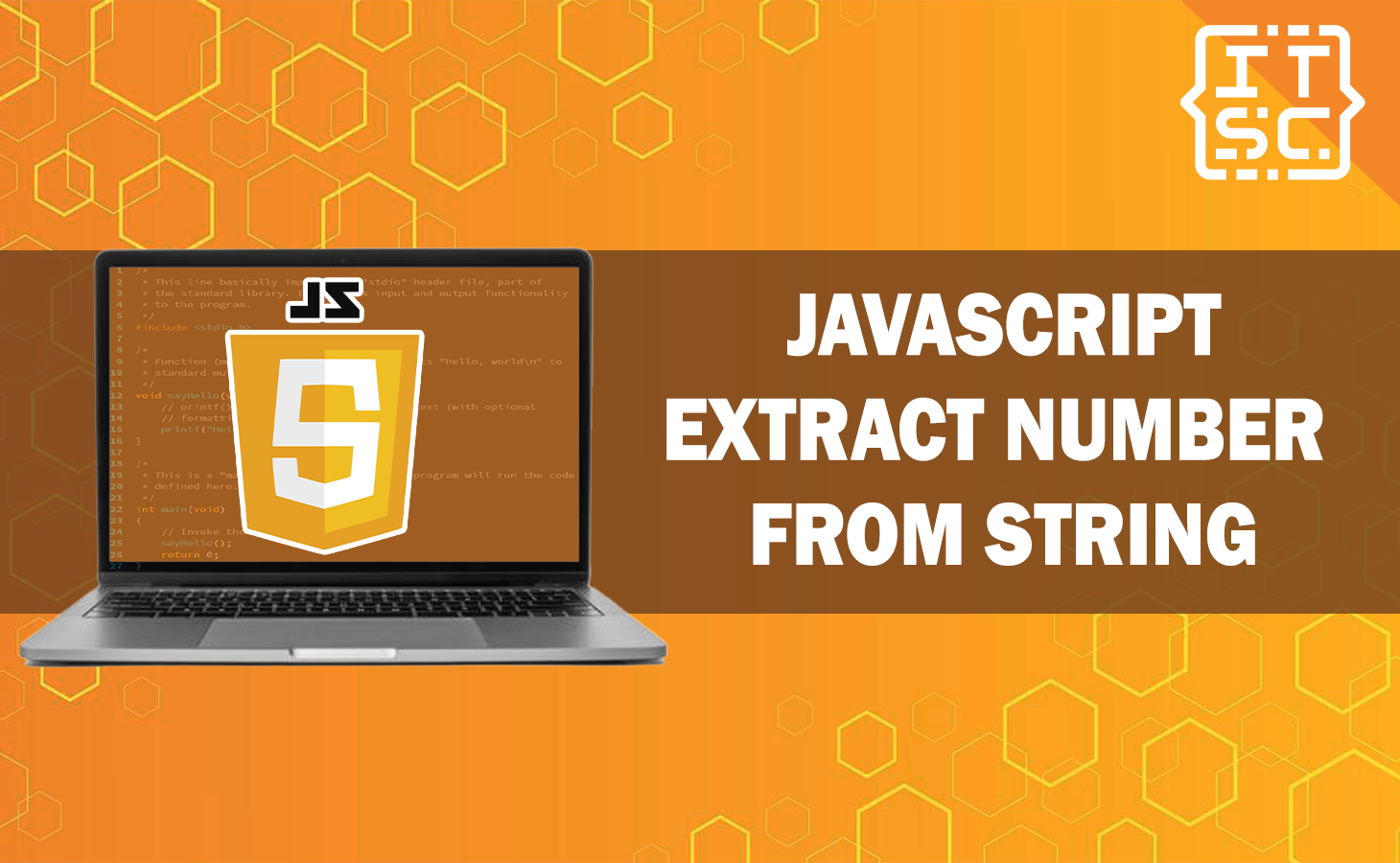Javascript extract number from string