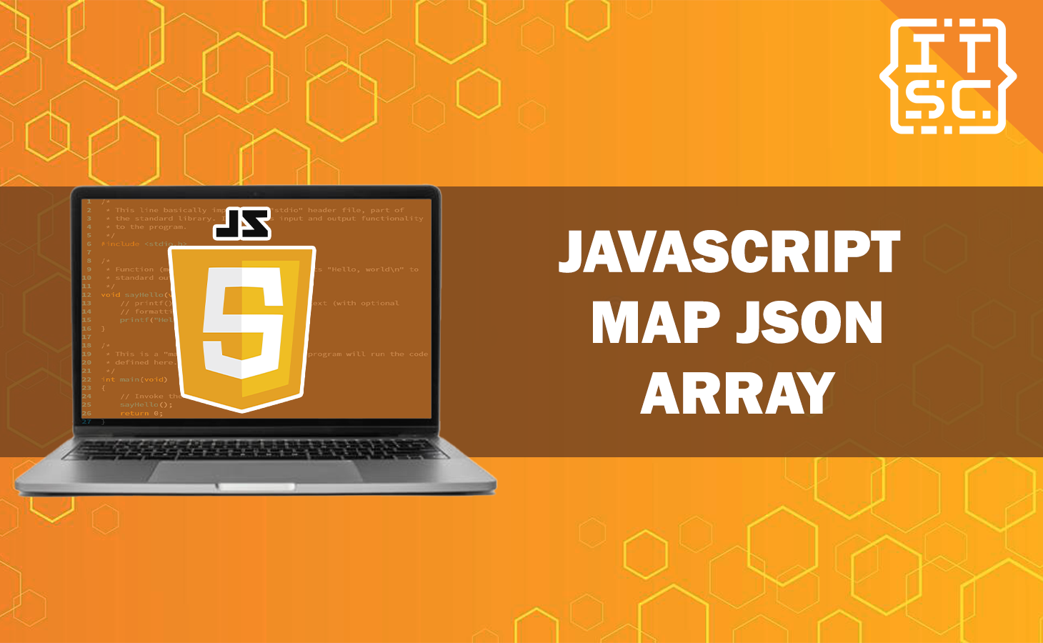 Javascript map json array