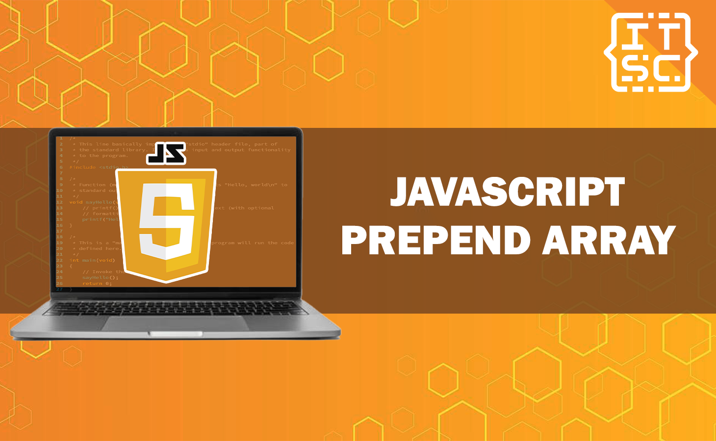 Javascript prepend array