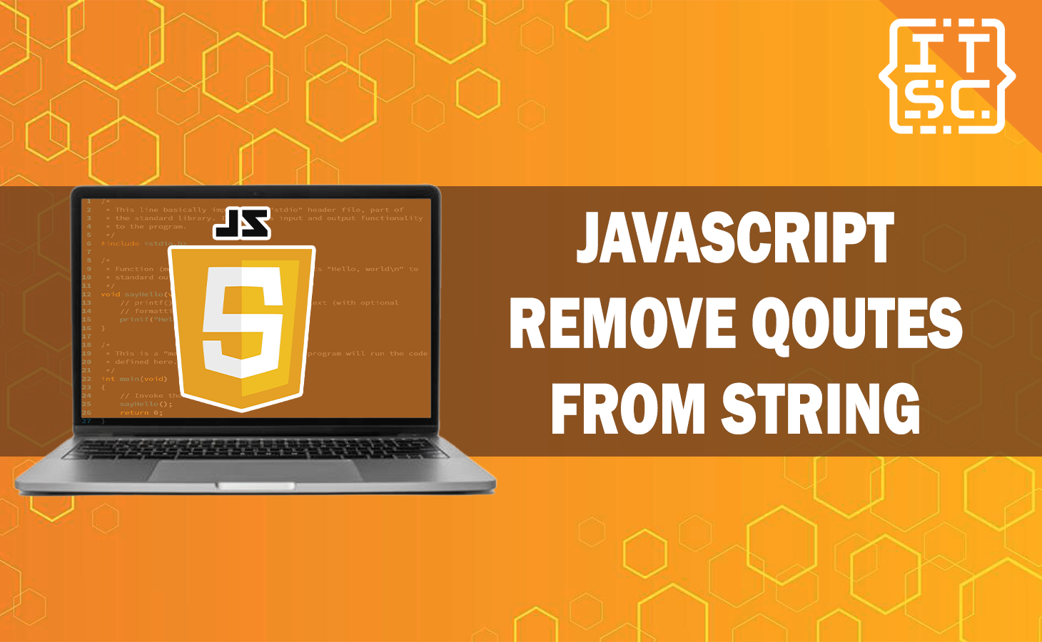 Javascript remove qoutes from string
