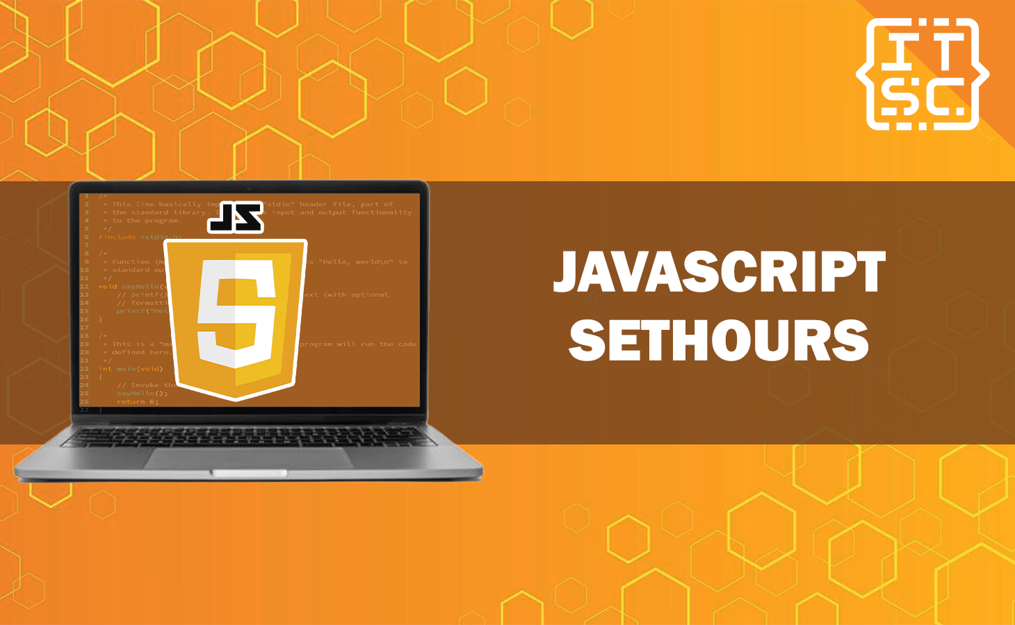 Javascript sethours