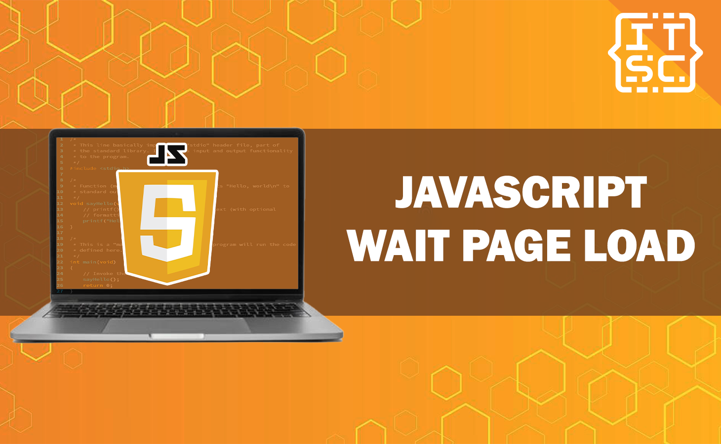 Javascript wait page load