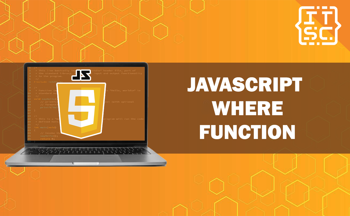 Javascript where function