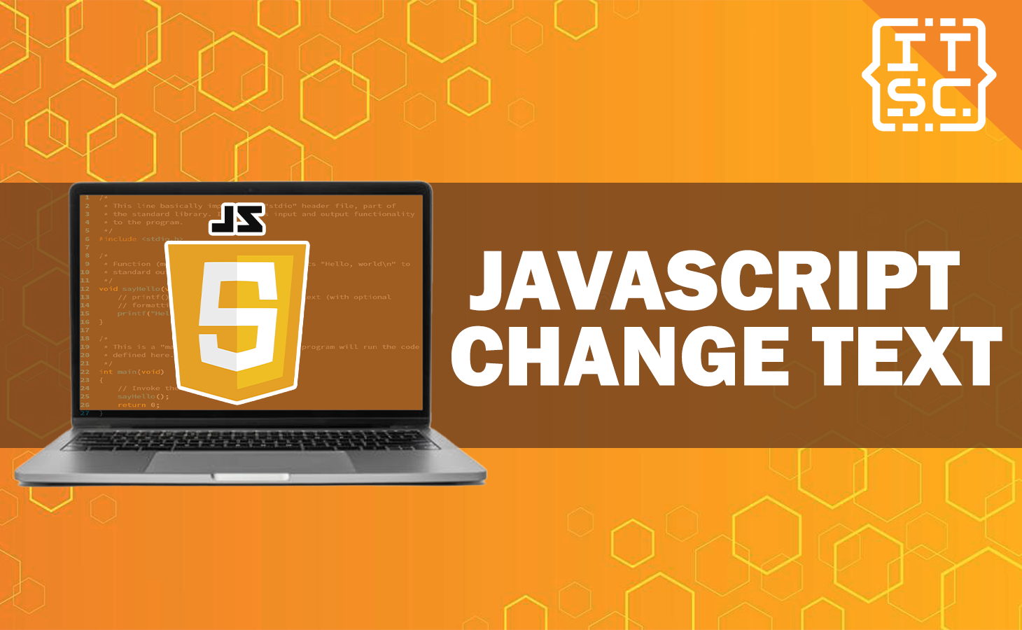 javascript change text