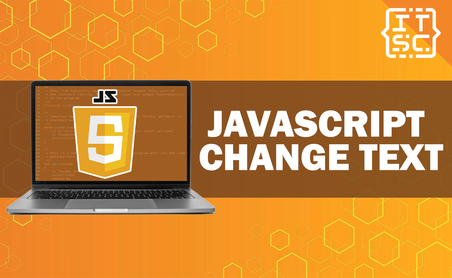 How To Change The Text Of An Element Using JavaScript 