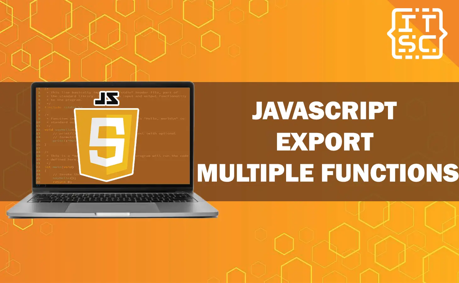 javascript export multiple functions