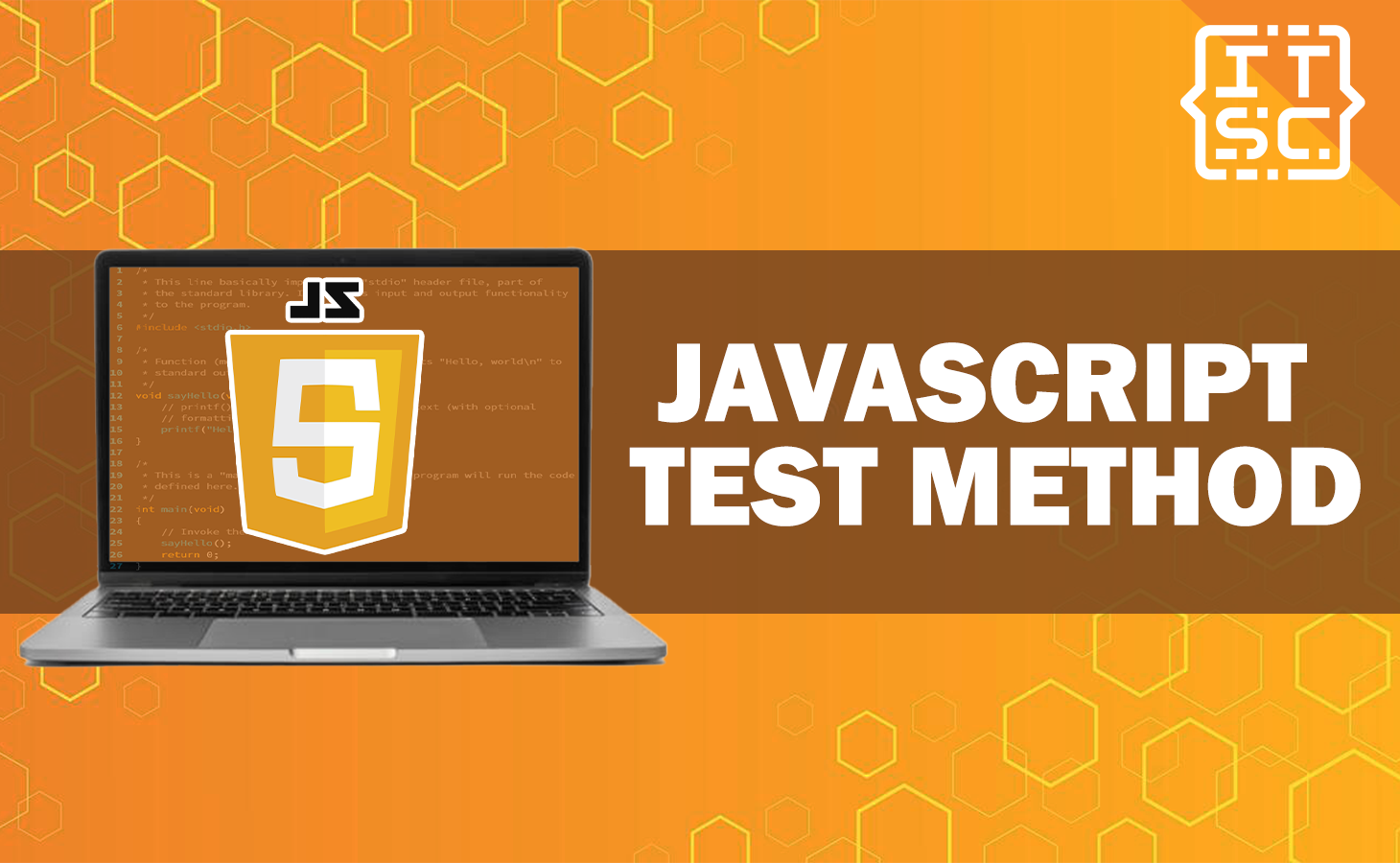 javascript test method