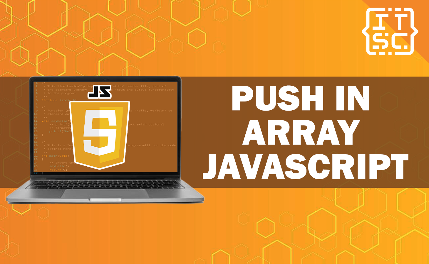 push in array javascript