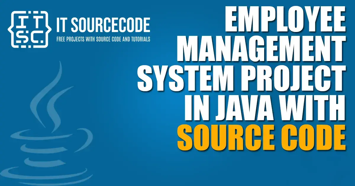 Employee Management System in Java with source code