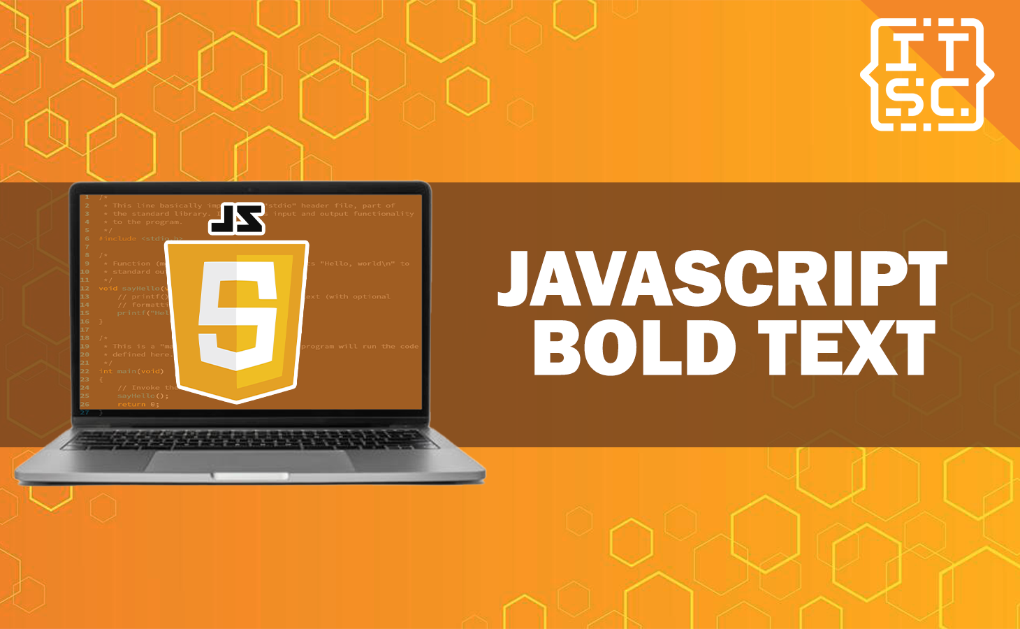 JavaScript bold text