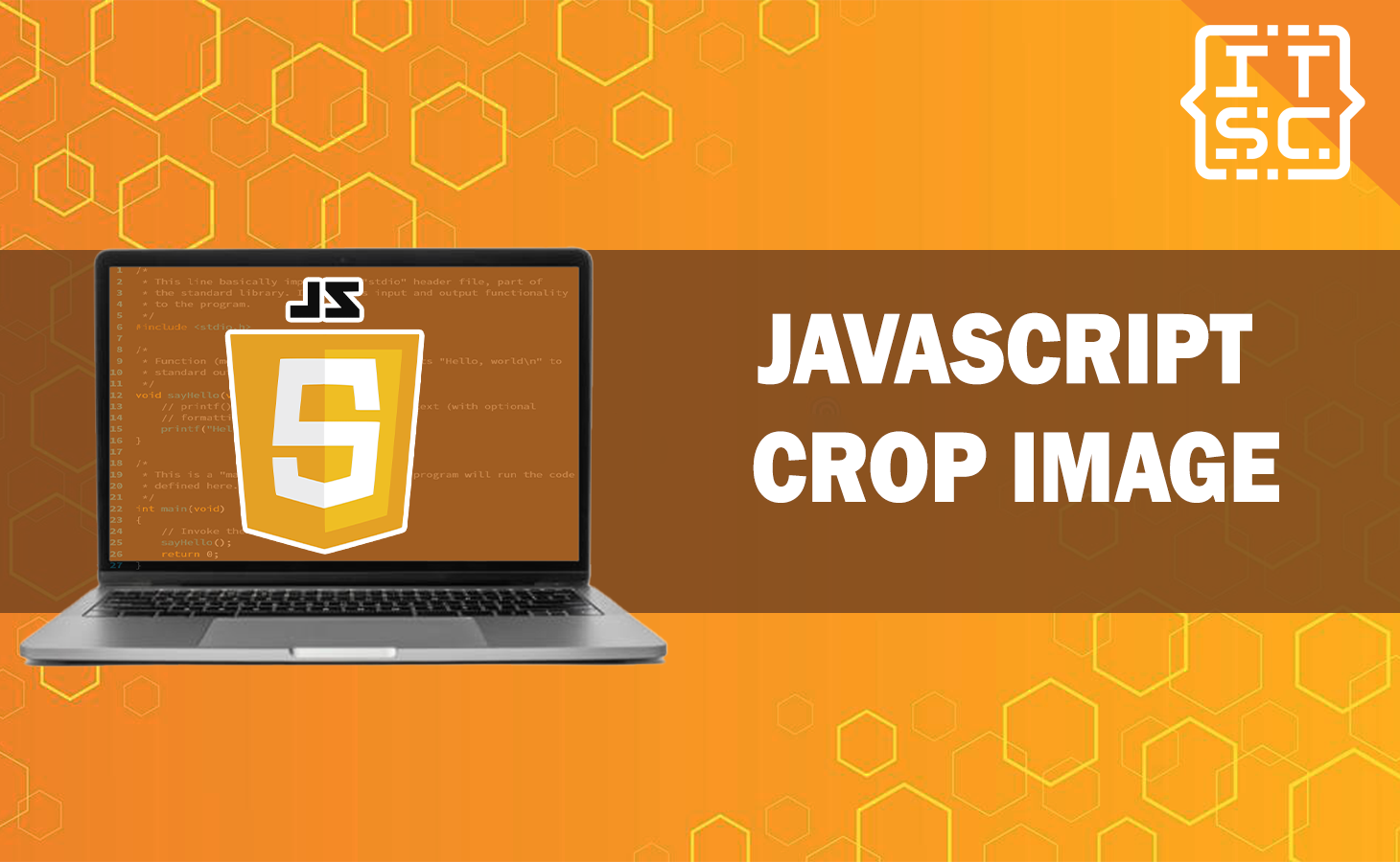 JavaScript crop image