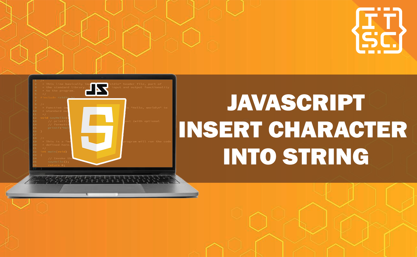 Javascript insert character into string