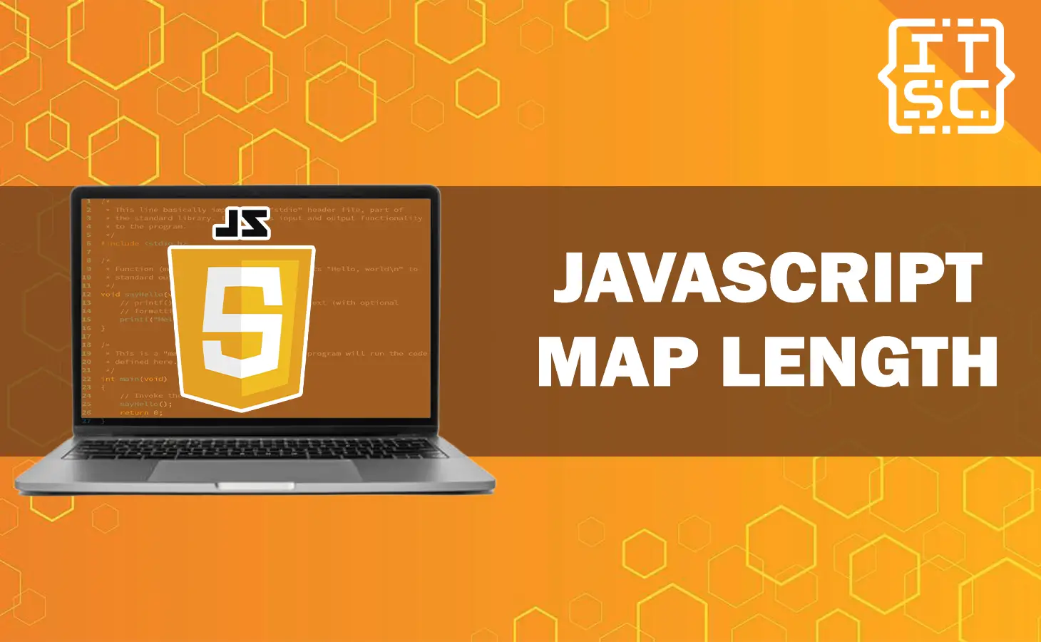 Javascript map length