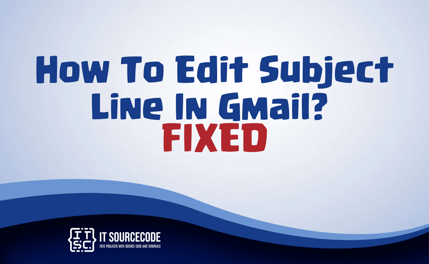 how to edit subject line in gmail