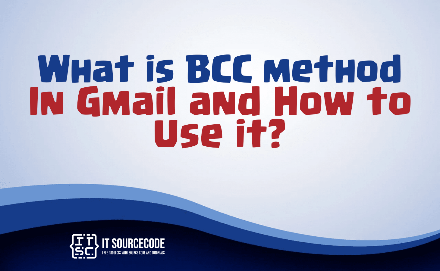 bcc in gmail