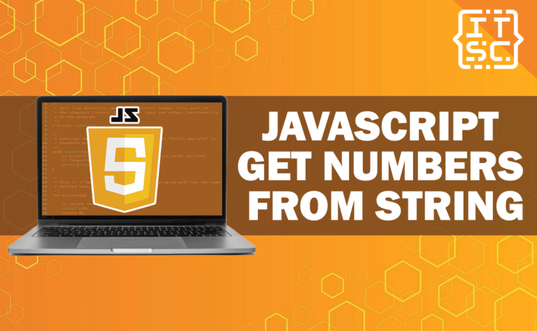 javascript get numbers from string